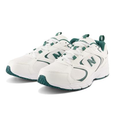 Sneaker NEW BALANCE "408", Damen, Gr. 45, grün (vintage teal), Synthetik, Textil, Schuhe Sneaker, inspiriert vom Design des New Balance 530 und 740, Topseller