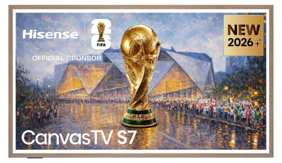 Hisense 65S7S, 165,1 cm (65"), 3840 x 2160 Pixel, QLED, Smart-TV, WLAN, Schwarz