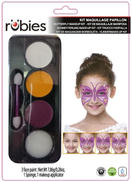 Palette maquillage Papillons enfant - Rubies
