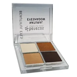 Natural Quattro Eyeshadow Coffee & Cream 8 g
