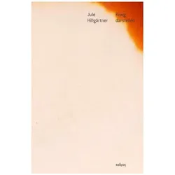 Krieg darstellen, Fachbücher von Jule Hillgärtner
