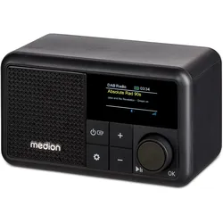 Medion LIFE® S66822 Tragbares DAB+ Radio schwarz