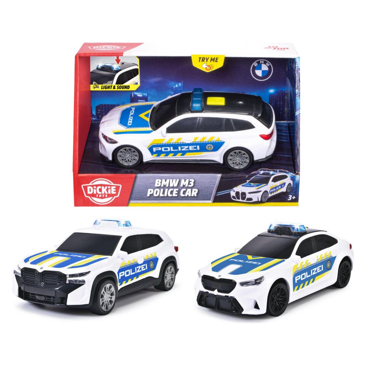 Dickie BMW Police Cars, 3-sort. (203712038)