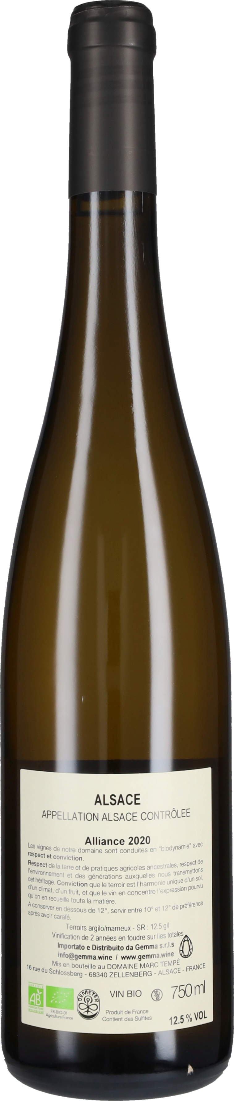 Marc Tempé Bianco 'Alliance' Marc Tempè 2020