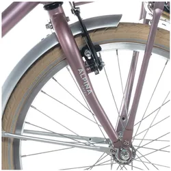 alpina Voorvork 20 Cargo wood rose matt, Servierbesteck, Rosa