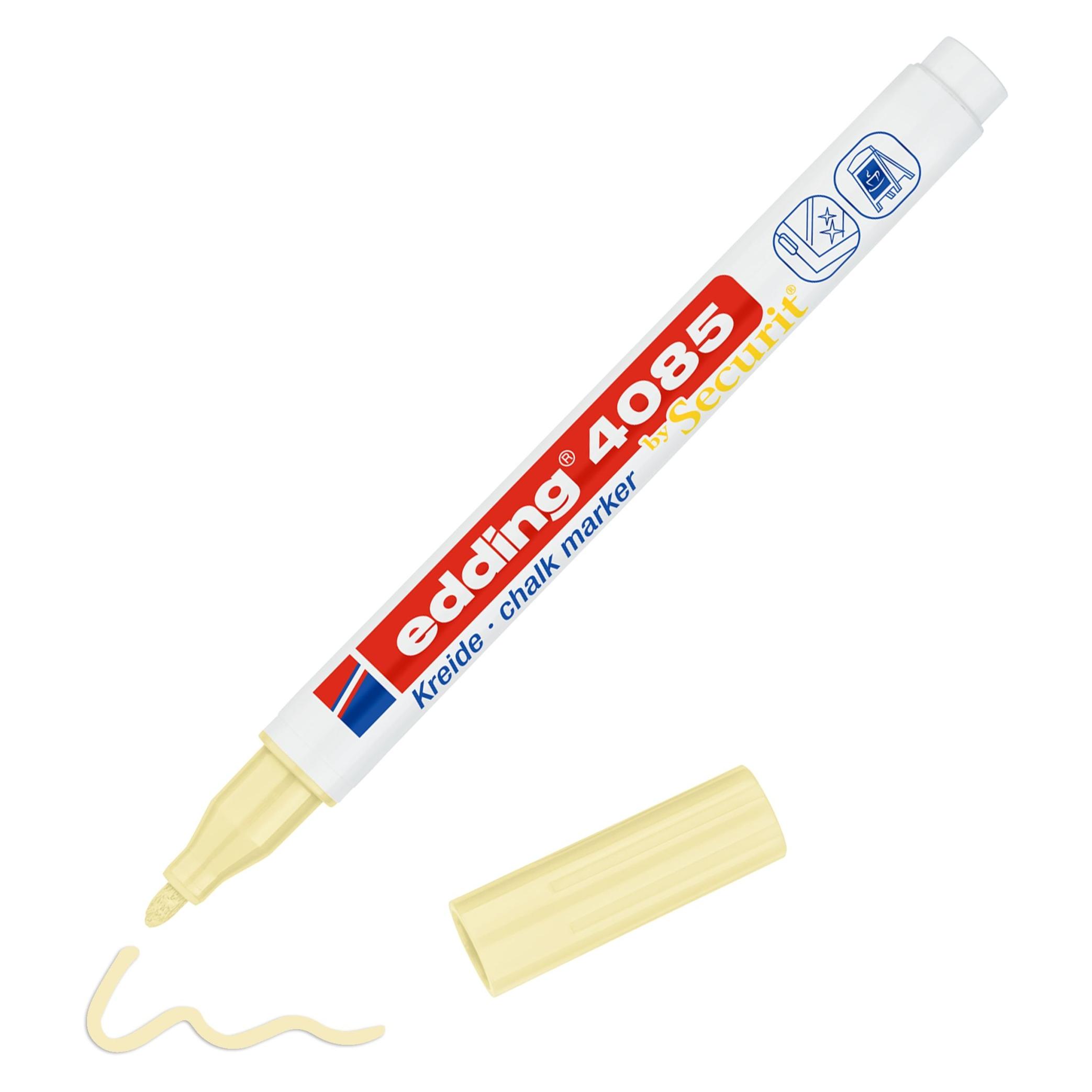 Edding Kreidemarker 4085 Pastellgelb (1x) (004449-135)