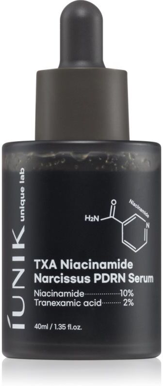 iUnik TXA Niacinamide Narcissus PDRN Serum brightening serum for pigment spot correction 40 ml