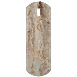 DAHEIM Deko-Brett 60 x 20 cm Stein, Marmor, Granit Beige