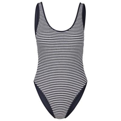 Seafolly - Clubhouse Retro One Piece - Badeanzug Gr 38 grau