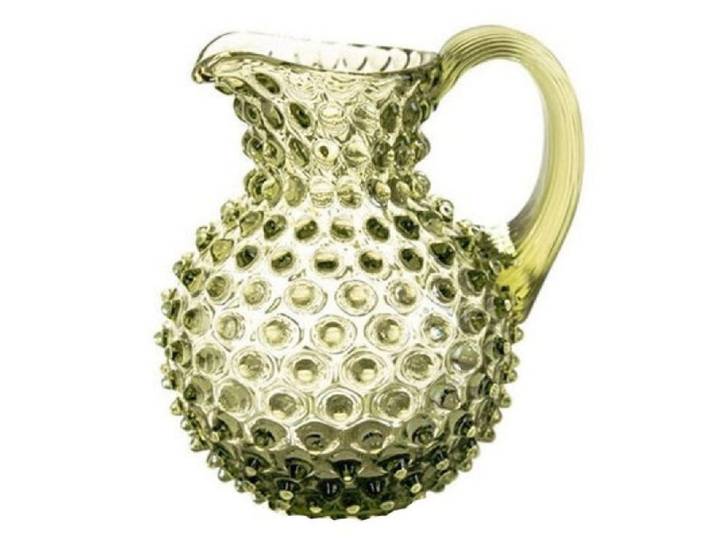 KLIMCHI Karaffe Studio Karaffe Hobnail Jug Olive Green (1000ml)