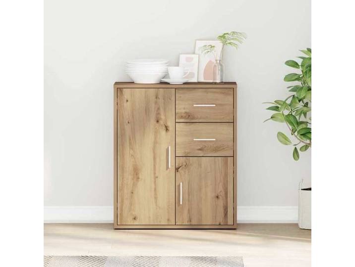 (ON SALE)Meuble Salon/Rangement Cuisine - Buffet - chêne artisanal - 60x31x70 cm Bois d'ingénierie EU982369