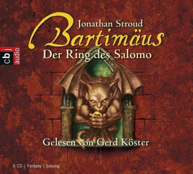 Jonathan Stroud - Bartimäus - Der Ring des Salomo: Band 4: Gekürzte Lesung - Preis vom 07.10.2026 11:45:10 h