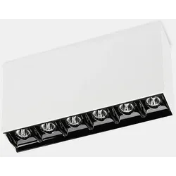 LEDS C4 Deckenleuchte BENTO SURFACE 6 LEDS 12,2W WARM weiß - 2700K CRI 90 PHASE CUT WE LEDS-15-7188-14-MS