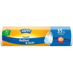 SWIRL 1928 - Swirl Müllbeutel, Tragegriff, 15 Stk, 35 Liter
