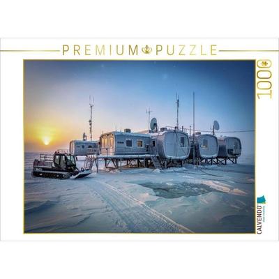 CALVENDO Puzzle Stationen, die den Atem der Arktis hören. | 1000 Teile Lege-Größe 64 × 48 cm Foto-Puzzle für glückliche Stunden, von , Calvendo Puzzle