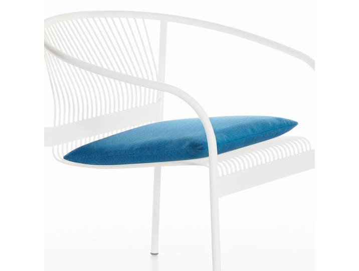Sitzkissen für Outdoor Loungestühle Plank Velit Blau, Neu
