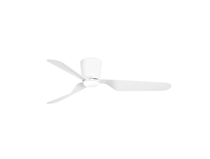FARO BARCELONA PEMBA 33471N-3 LED-Deckenventilator, weiß, mit Gleichstrommotor