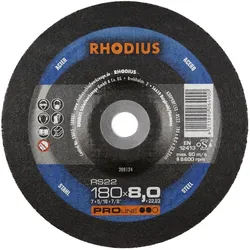Rhodius, Schleifmittel, 208124 RS22 Schruppscheibe Stahl, Guss 10 St.