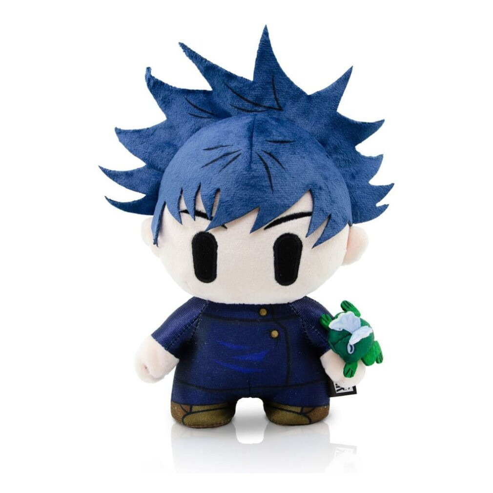YuMe Toys Jujutsu Kaisen Megumi Fushiguro Cursed Energy editie pluche figuur, 18 cm
