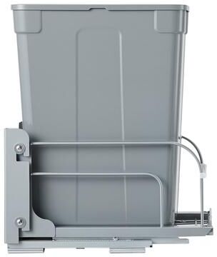 UIMOSO Pull-Out Trash Can, Under Mount Kitchen Waste Container, Heavy Duty Garbage Recycling Bin