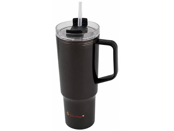 Travel mug NERO 120cl plastik schwarz 1 Stück