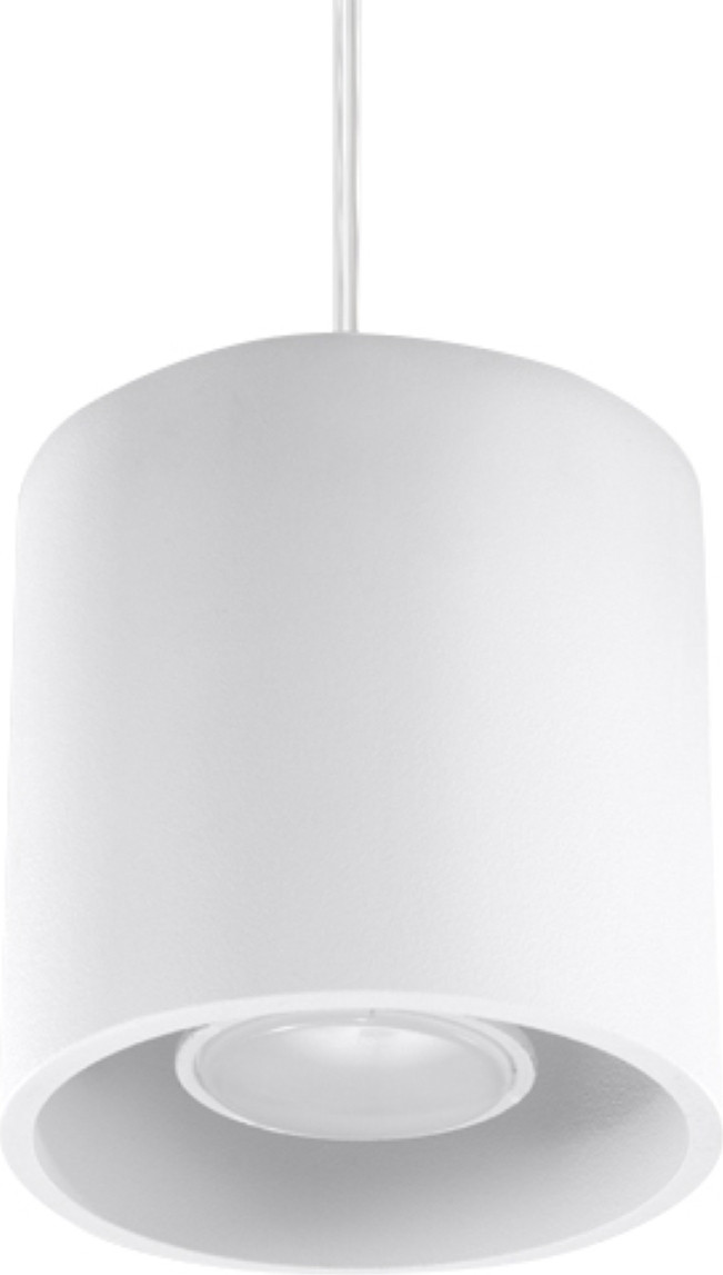 Lumilo Amero 1 hanglamp, vierkant, aluminium, wit, GU10