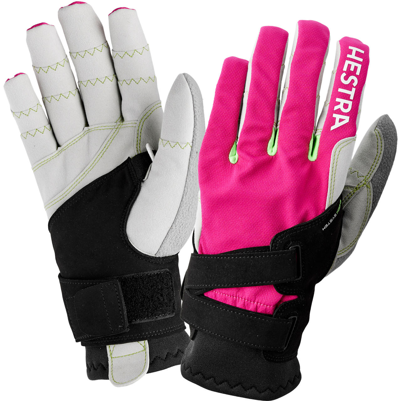 Hestra Damen Langlauf Handschuh XC ERGO GRIP SHARK fuchsia - 6,0