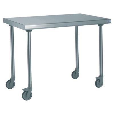 Tournus Ausstattung Zentraler Edelstahltisch auf Rädern Länge 1200 mm Tournus - 414922