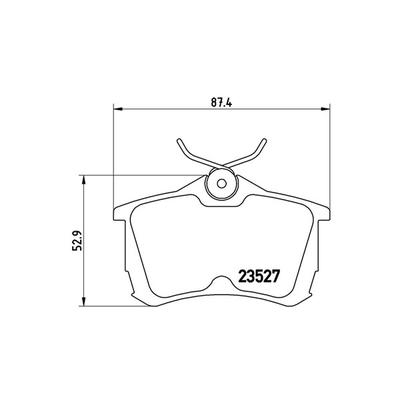 MAGNETI MARELLI Bremsbelagsatz, Scheibenbremse 363700428030 für HONDA