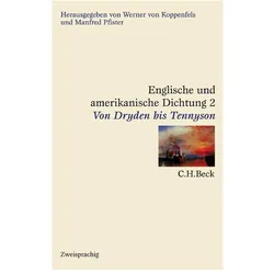 Englische und amerikanische Dichtung / Englische und amerikanische Dichtung Bd. 2: Englische Dichtun, Belletristik von Werner von Pfister Koppenfels