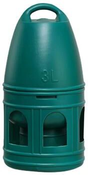 Inspired Finds Parrot Pro Water Dispenser With Handle Automatic Drinker For Parakeets, Ducks, Chicks & Poultry 3l Green