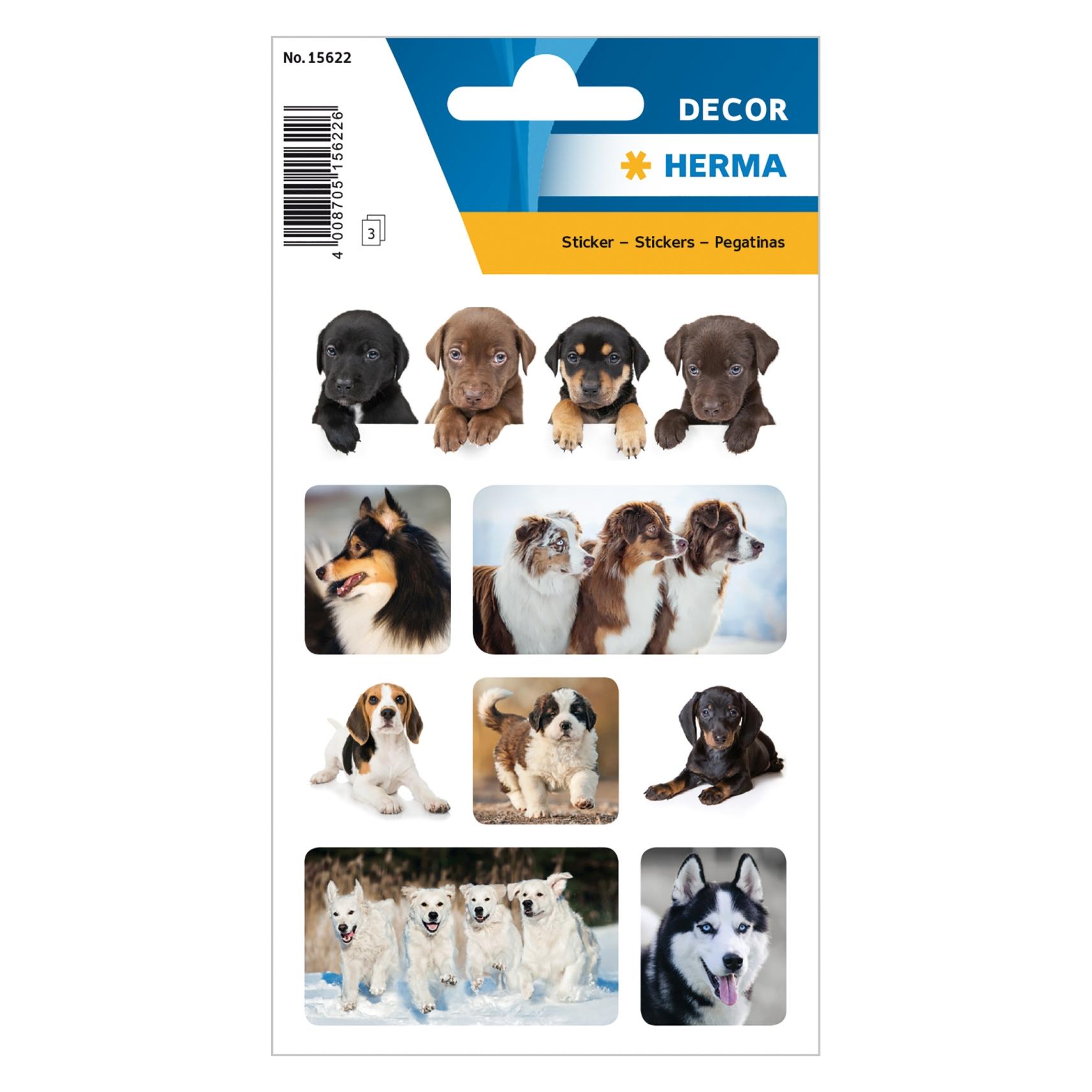 Herma Sticker Hunde (72 Sticker) (15622)