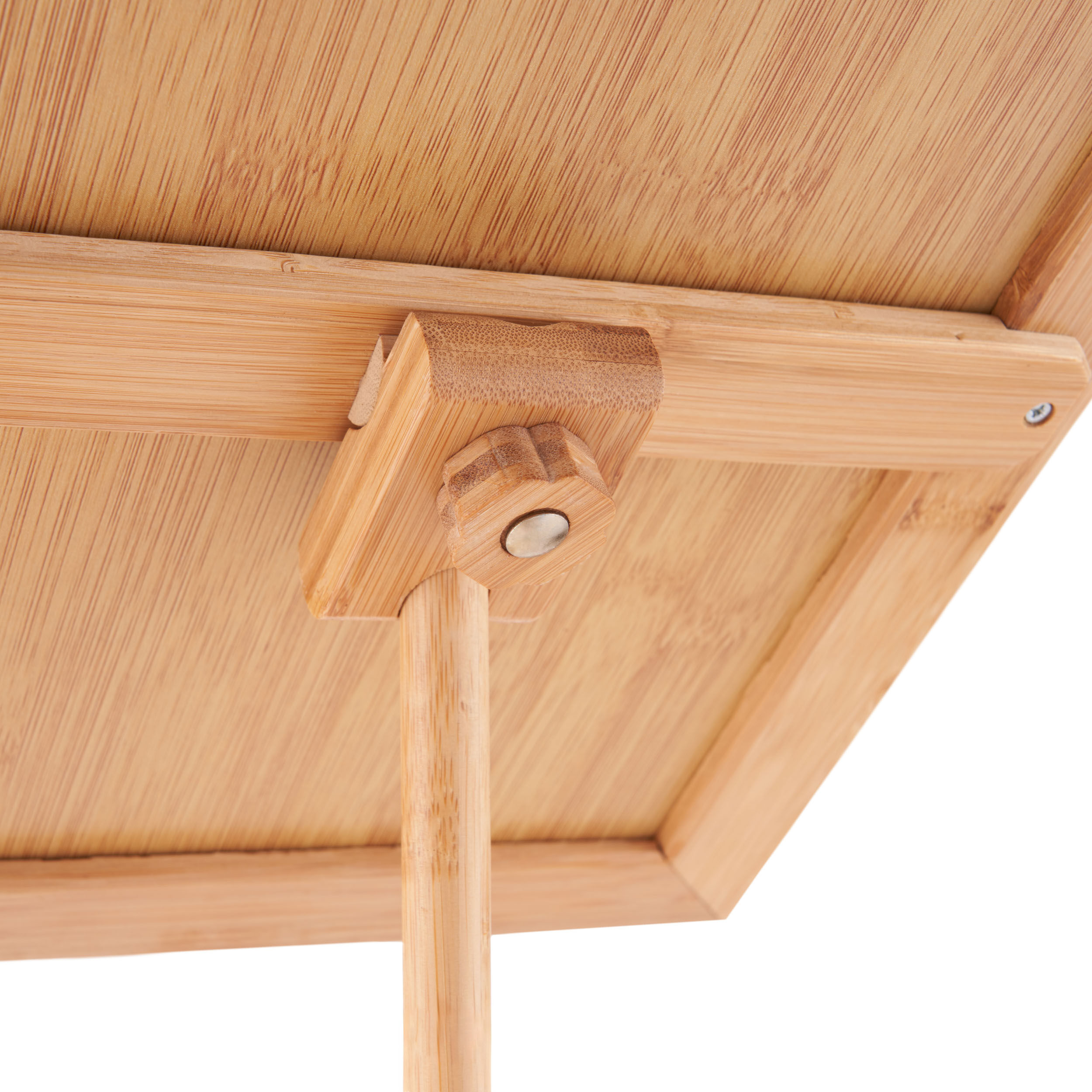 SPRINTIS Présentoir sur pied BAMBOU A4 réglable, aspect bois