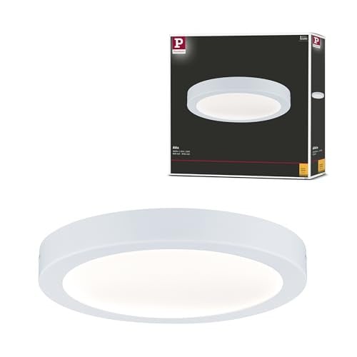 Paulmann Abia ronde LED-plafondlamp wit, Ø 30 cm, 22W, 2700K