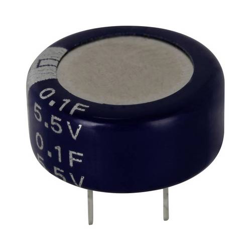 Eaton KR-5R5C105-R Super-Cap Kondensator 5.5 V/DC 80% (Ø x H) 21.5mm x 7.1mm 1St.