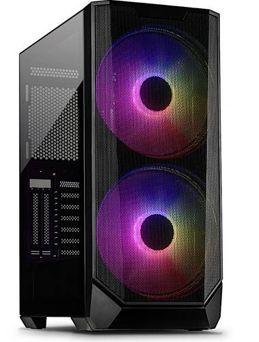 Inter-Tech IT-3503 Airstream Tower PC-Gehäuse Schwarz
