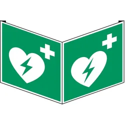 Brady, Sicherheitskennzeichnung, ISO Sicherheitskennzeichnung - Defibrillator