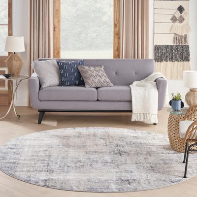 Nourison Rustic Textures Distressed Contemporary Abstract Area Rug