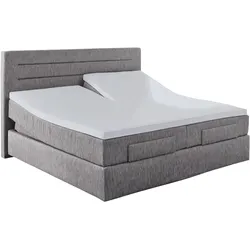 Topperbezug Splitt Feinjersey (190x200cm) - 190x200cm