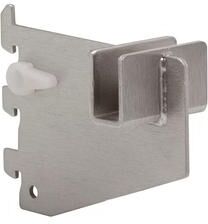 "Econoco - BQCR3SN 3"" Bracket with Nylon Stabilizer for 1/2"" x 1"" Tubing, in Satin Nickel - Pack of 25"