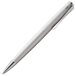 LAMY Kugelschreiber studio silber brushed, Schreibfarbe: schwarz