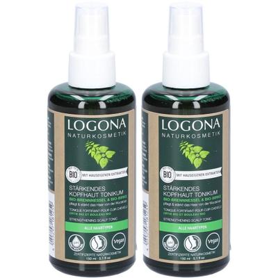 Stärkendes Kopfhauttonikum Bio-Brennnessel & Bio-Birke 2x 2x150 ml