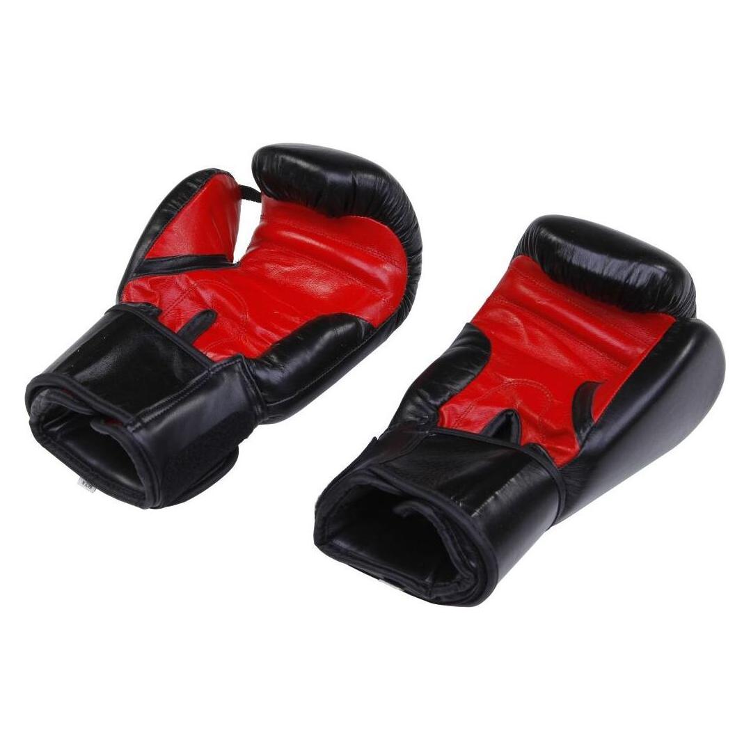 Ju-Sports Boxhandschuhe schwarz/rot (10 OZ, One Size) (6001010)