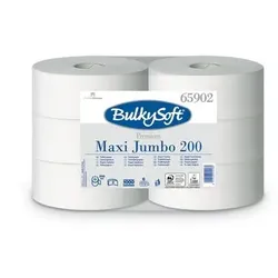 Toilettenpapier (Jumbo) 200mts 2Fls Bulkysoft Ex.Central 6un