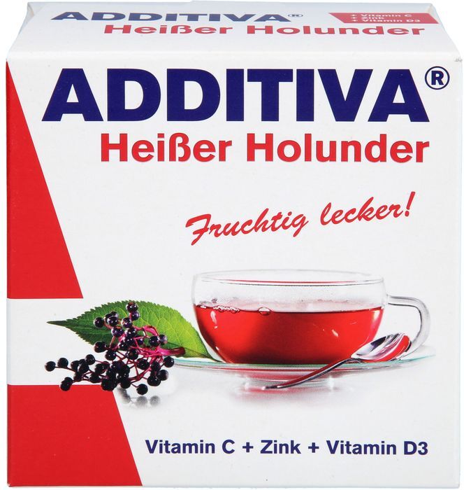Dr. B. Scheffler Nachf. GmbH & Co. KG ADDITIVA heißer Holunder Pulver Sachets 100 g