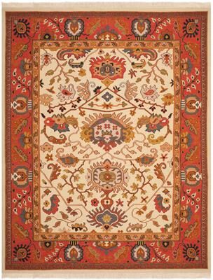 SAFAVIEH Handmade Sumak Dagbjort Traditional Oriental Wool Rug with Fringe