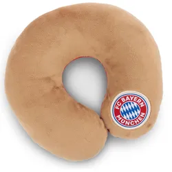 NICI, Kinderkissen, 49657 Nackenkissen FC BAYERN MÜNCHEN Bär Berni 25x25cm (25 x 25 cm)