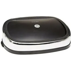 Batimex Mülltonne Square 60 L, Abfalleimer, Grau, Silber