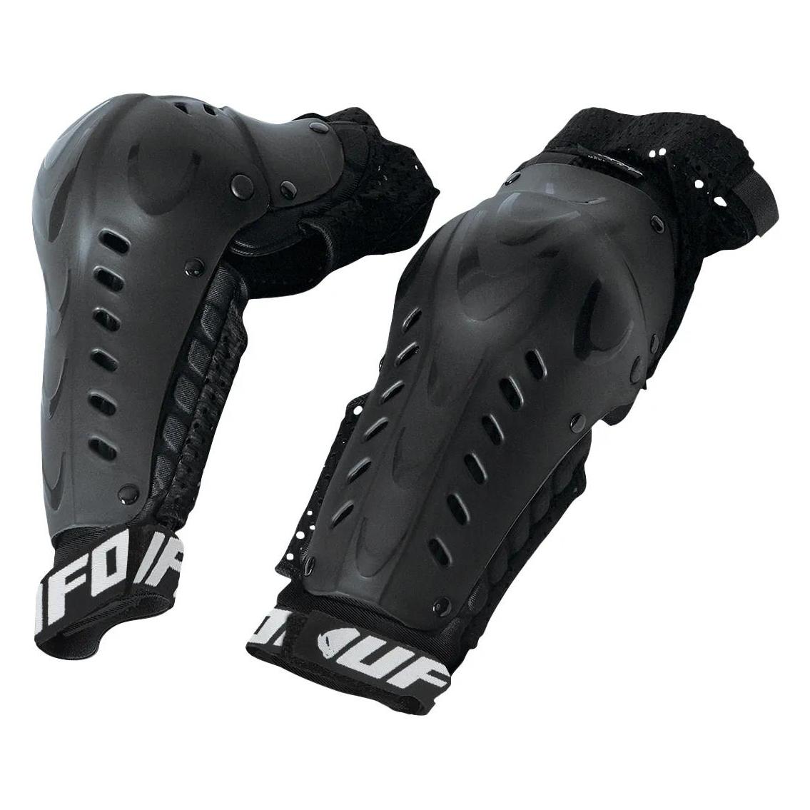 Ufo Plast Ellenbogenprotektor Ufo Kajam Schwarz Gr. L/Xl (L, XL, Ellbogenschoner, Paar) (EP13003-KL/XL)