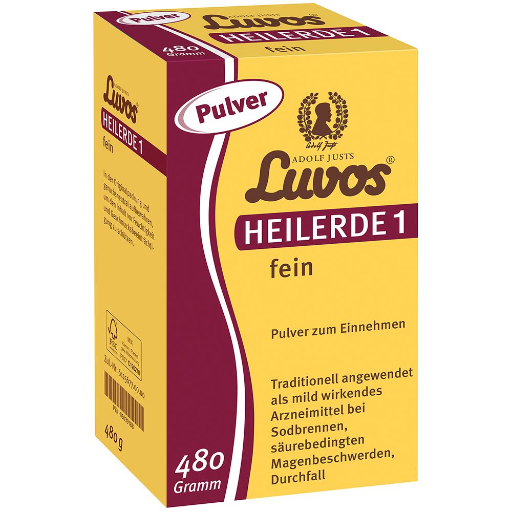 Luvos Heilerde 1 fein 480 g Pulver